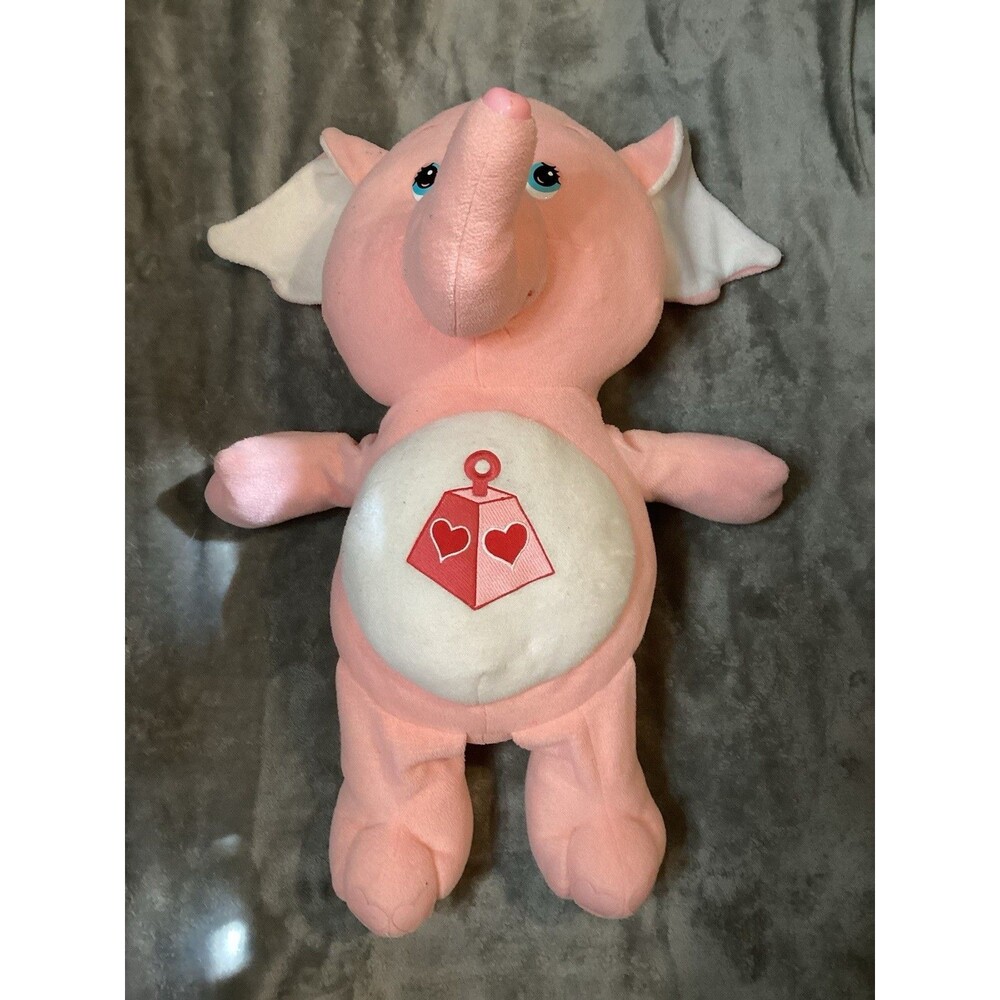 Care Bear Cousins Big 25" Pink Plush Lotsa Heart Elephant 2004 Stuffed Toy